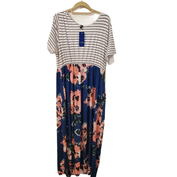 NWT 2X Allegrace Maxi Dress - Picture 1 of 3